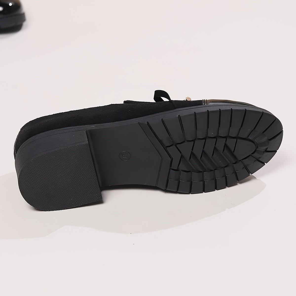Hattie™ | Loafers med laksnude og sløjfe