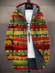 Luksuriøs cardigan med kunstnerisk inspiration