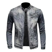 Anders® | Denim bikerjakke