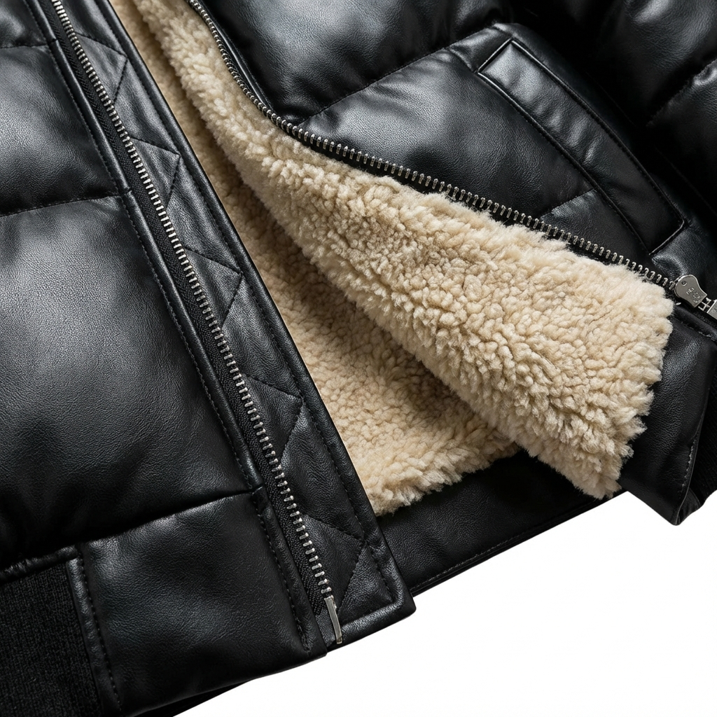Mads® | Varm quiltet jakke med vintage-look