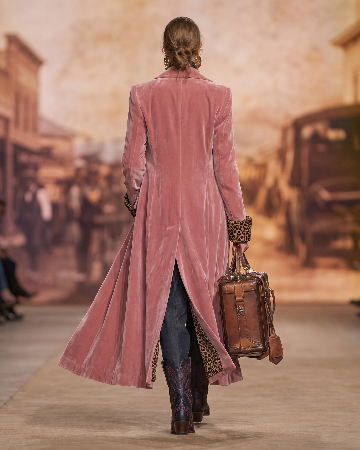 Madison | Elegant, lang figursyet frakke