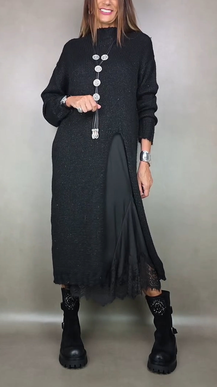 Sofie | Elegant sæt med lang trøje og kjole